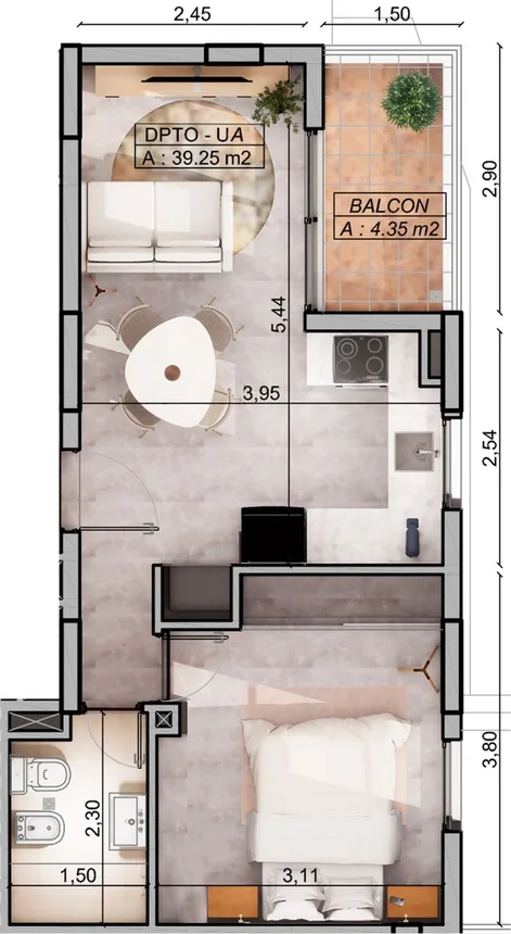 Departamento en venta en Santa Fe, foto 5