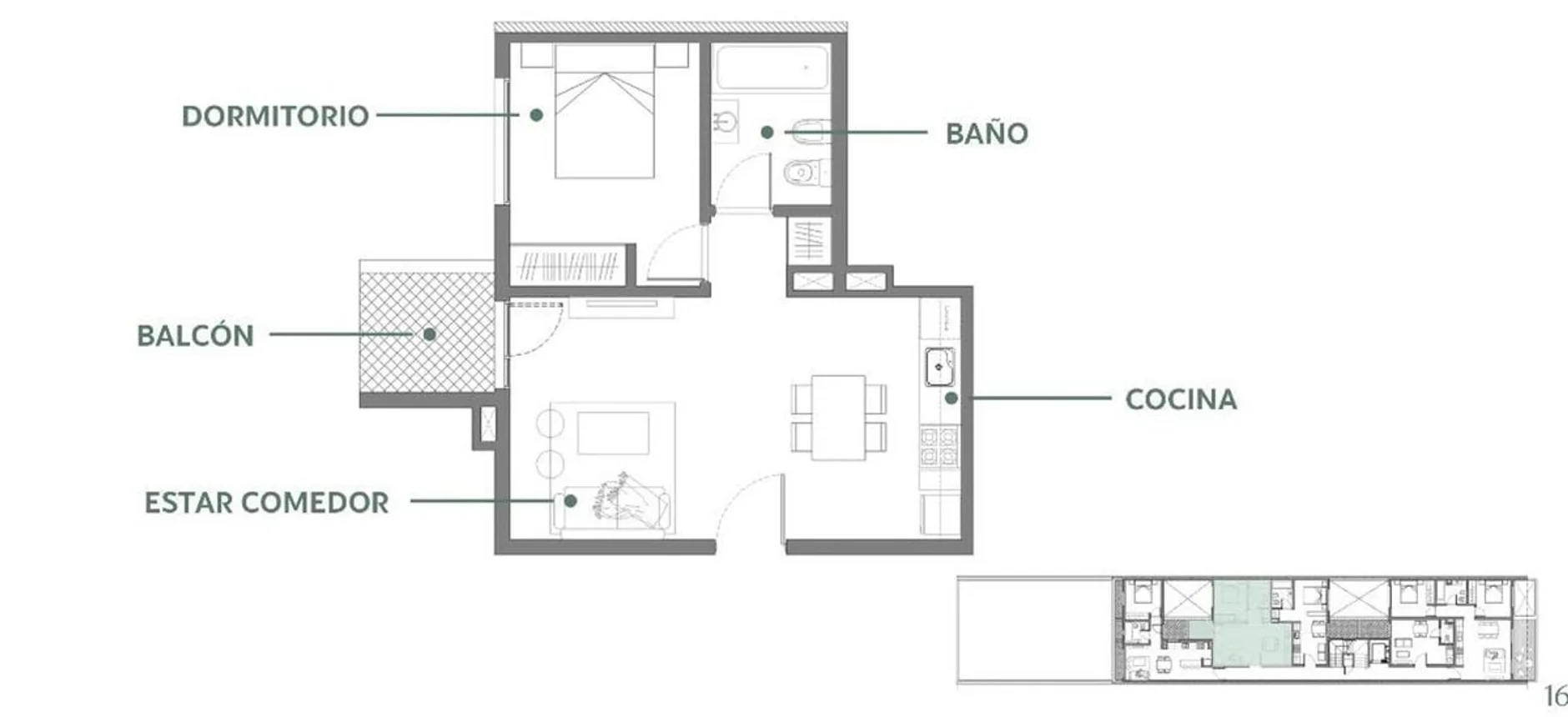 Departamento de 2 ambientes en venta en Lomas de Zamora, Antonio Sáenz 600, foto 4