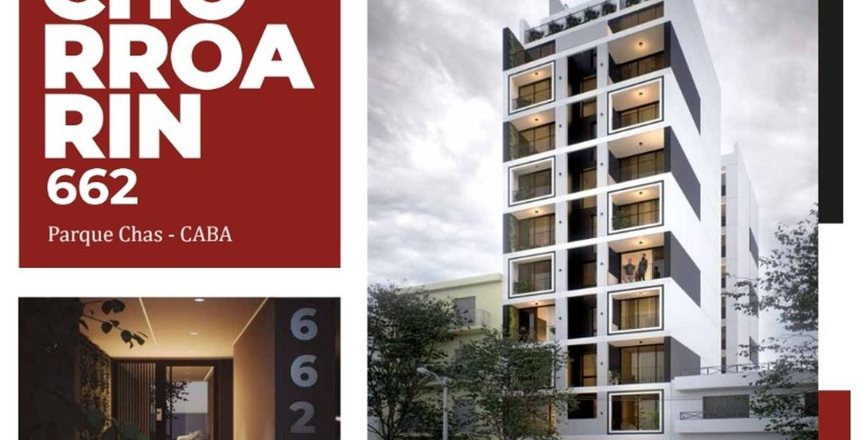 VENTA 2 AMBIENTES Chorroarin 662 P.Chas A EST.8ºP