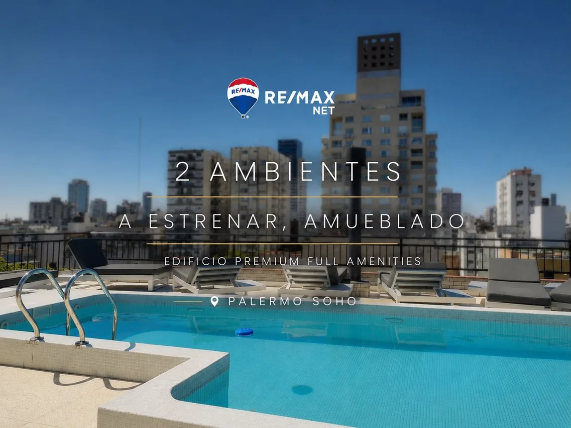 Venta dos ambientes amueblado balcon palermo, foto 1