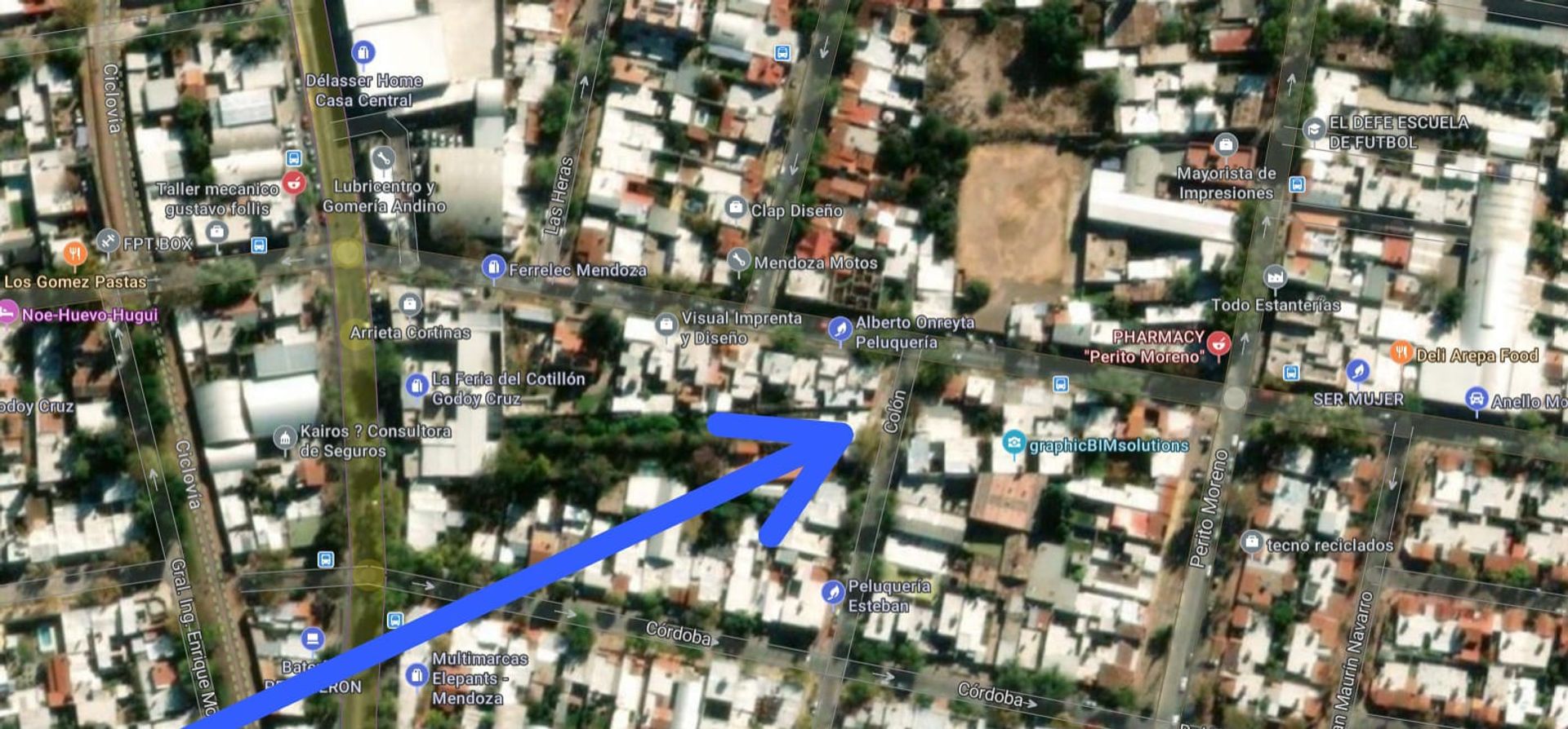 Terreno en Colon 1100