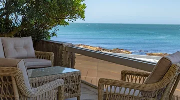 Alquiler península, frente al mar 3 dormis piscina