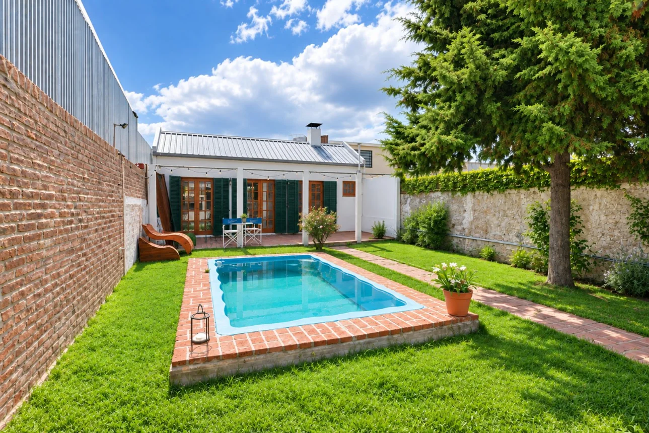 Casa en venta con jardin y pileta en la plata, foto 1