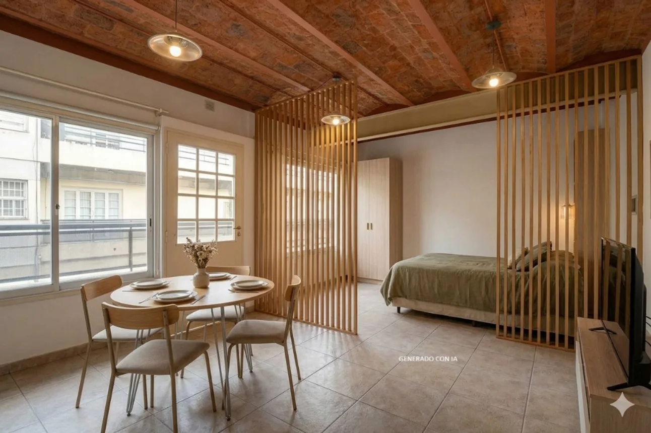 Monoambiente en alquiler en Almagro, Billinghurst 900