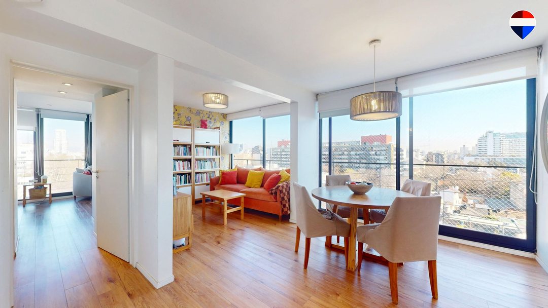 VENTA PISO PALERMO 4 AMB 4 BALC COCHERA MUY LUMIN