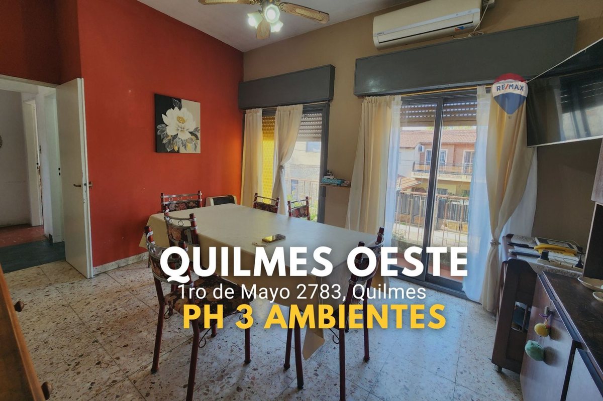 PH 3 amb c/ terraza y balcón en Quilmes Oeste