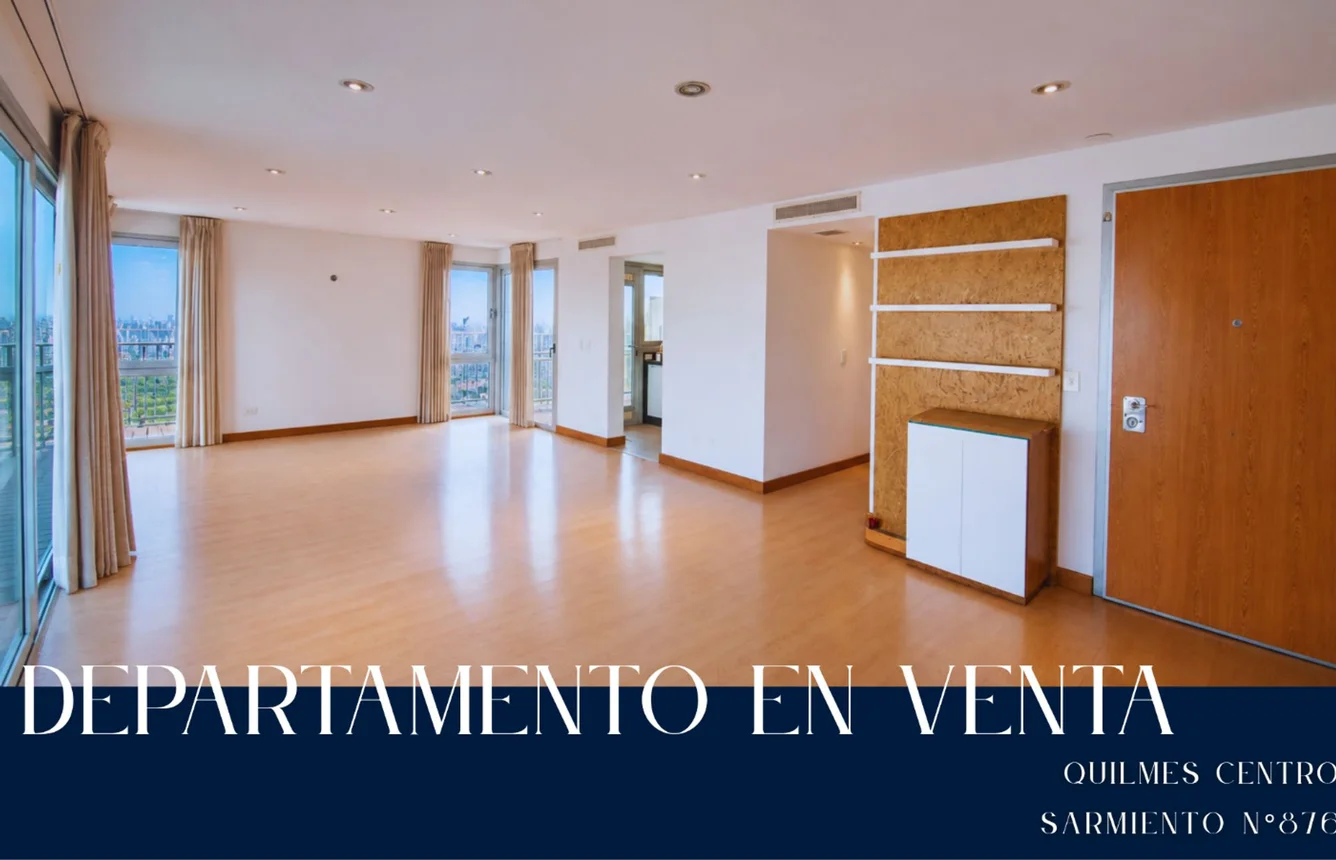 Piso de 4 ambientes en venta en Quilmes, Sarmiento 800