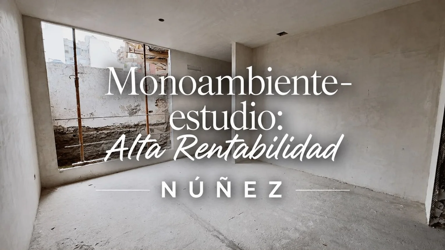 Monoambiente en venta en Núñez, Núñez 2300