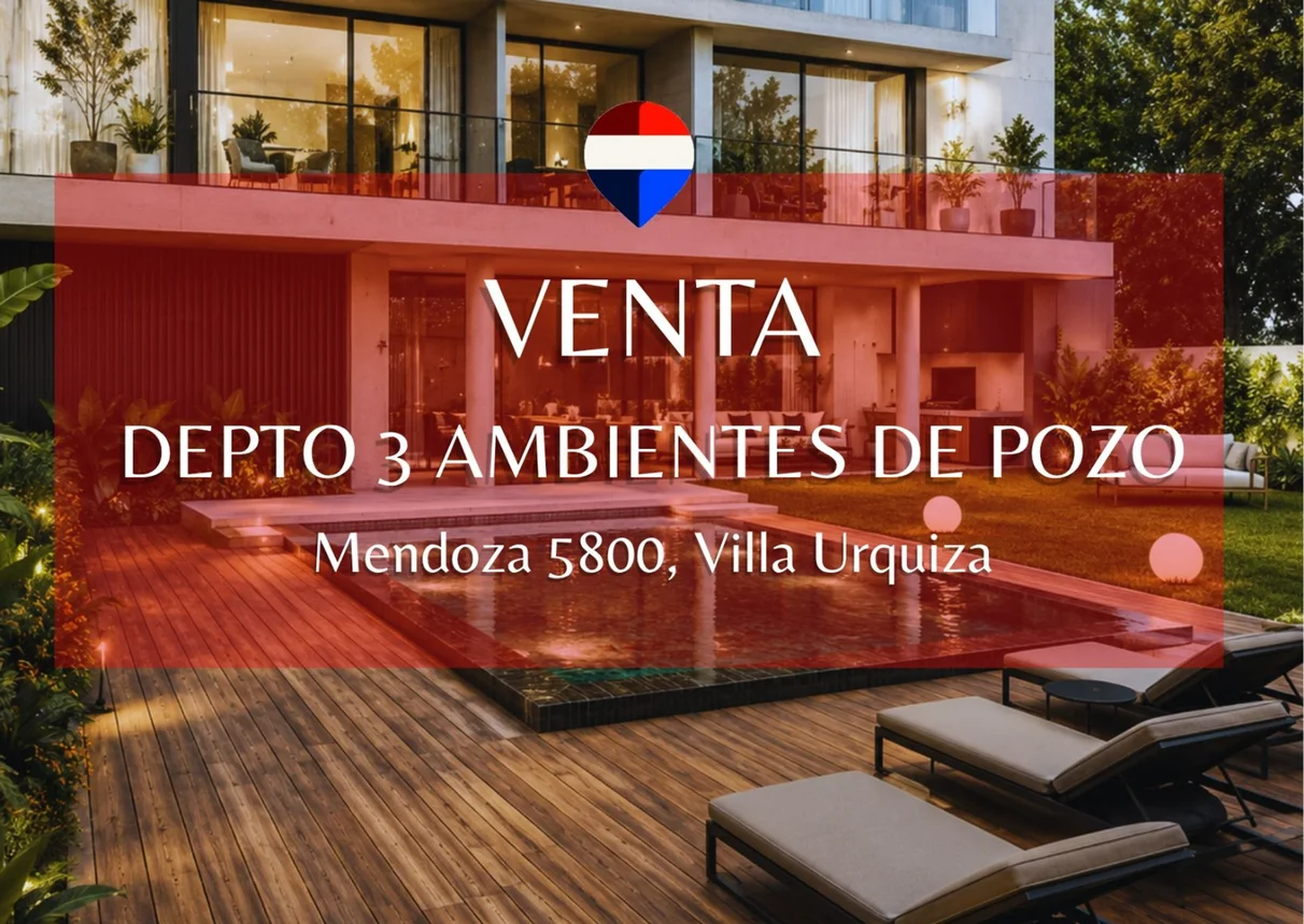 Departamento en venta en Villa Urquiza