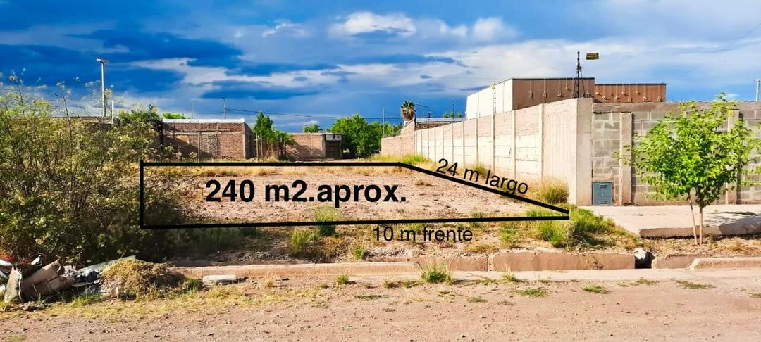 LOTE EN VENTA 240m2, aprox  PERDRIEL LUJAN DE CUYO