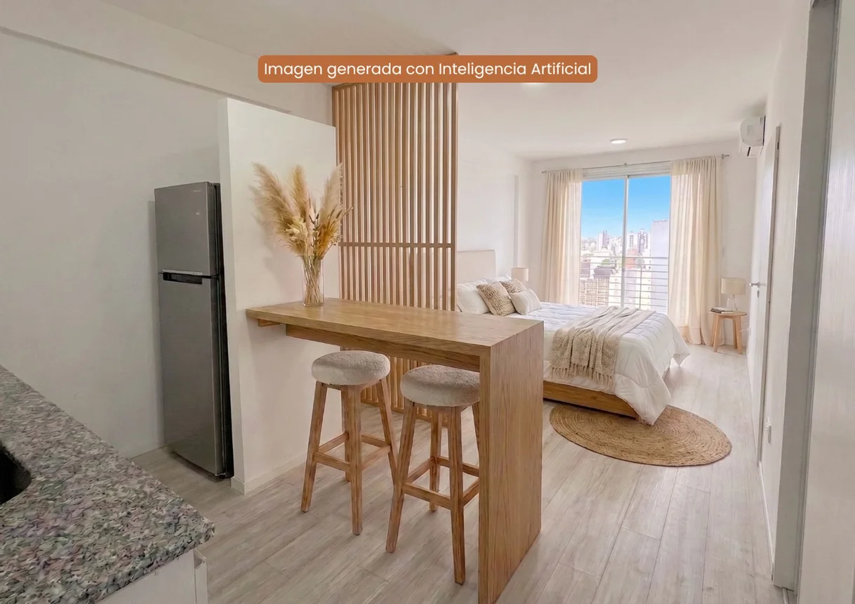 Monoambiente en alquiler en Villa Crespo, foto 2