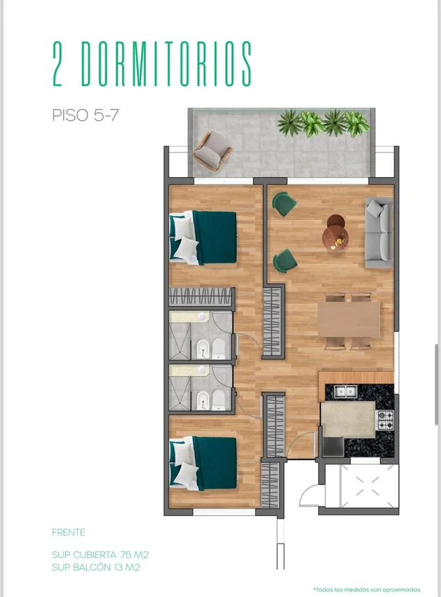 Departamento en venta en La Plata, foto 3