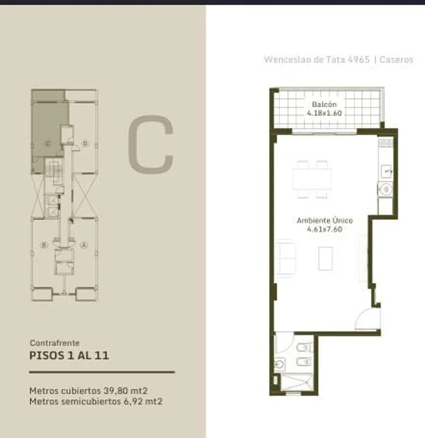 Departamento en venta en Caseros, Wenceslao de Tata 4900, foto 4