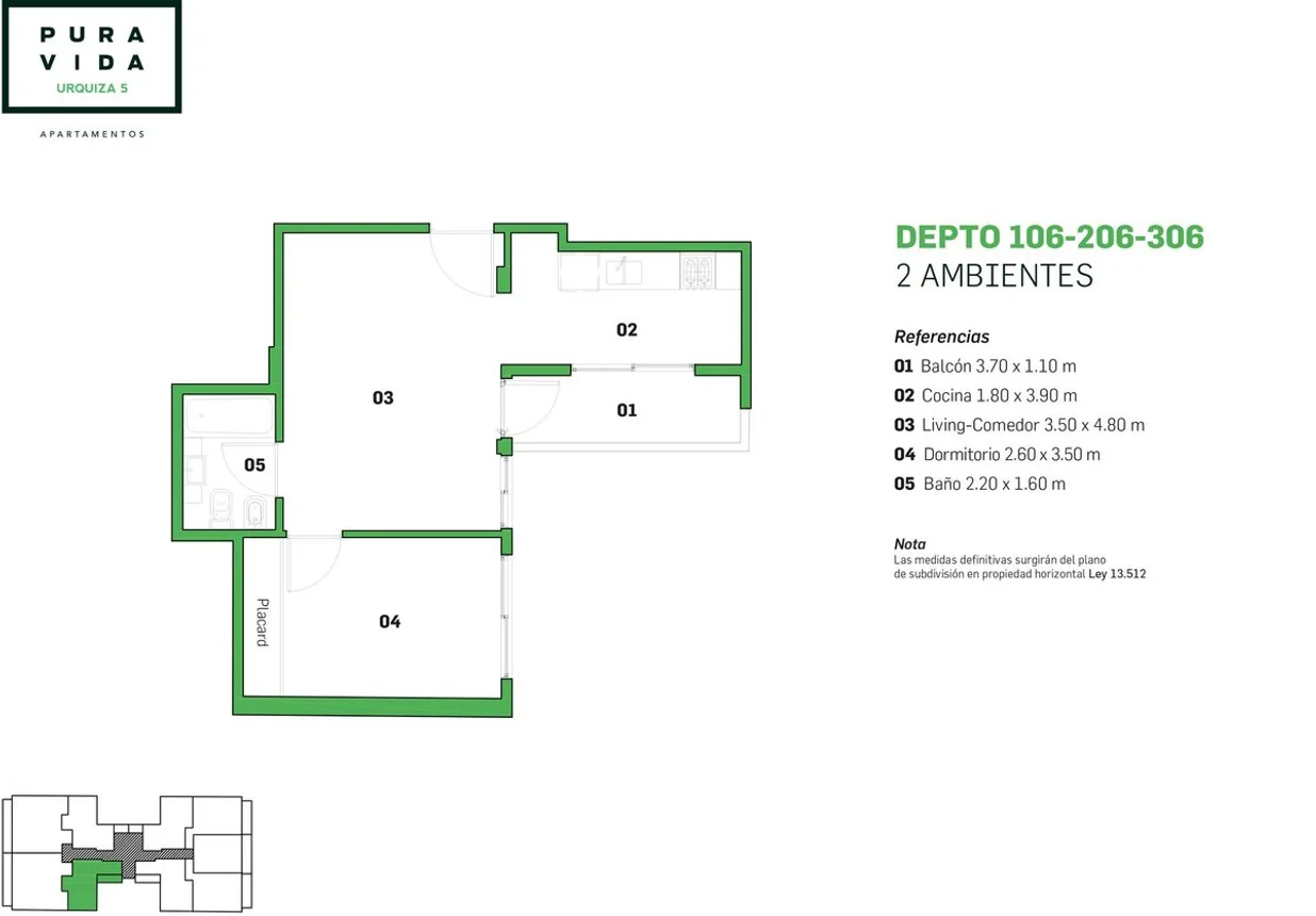 Departamento en venta en Villa Urquiza