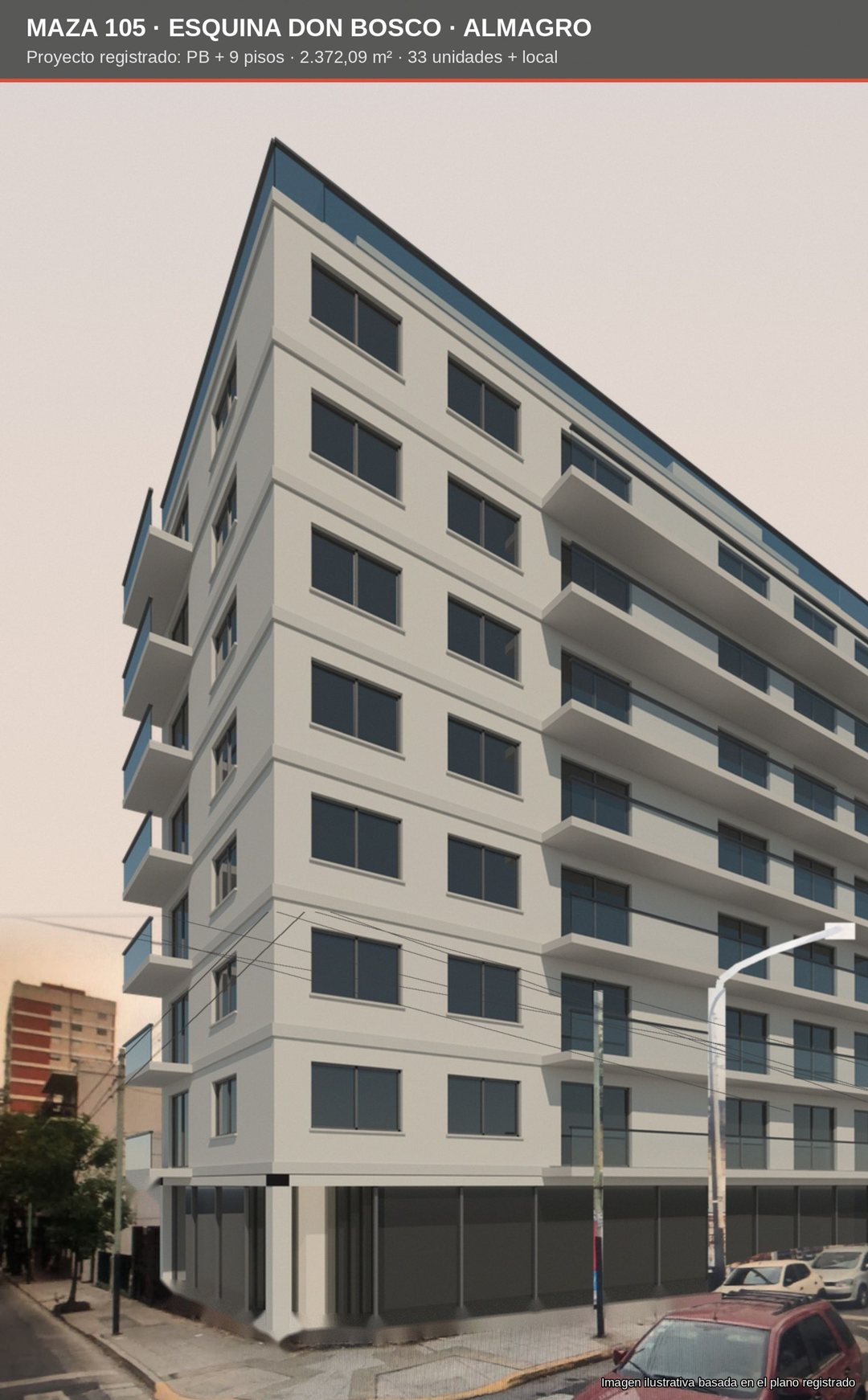 VENTA Lote esquina  · Proyecto registrado 2.372 m2