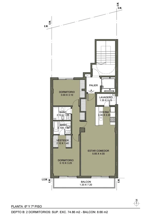 Departamento en venta en Rosario, foto 3
