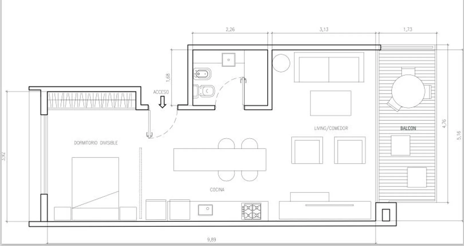 Departamento en venta en San Cristóbal, foto 3