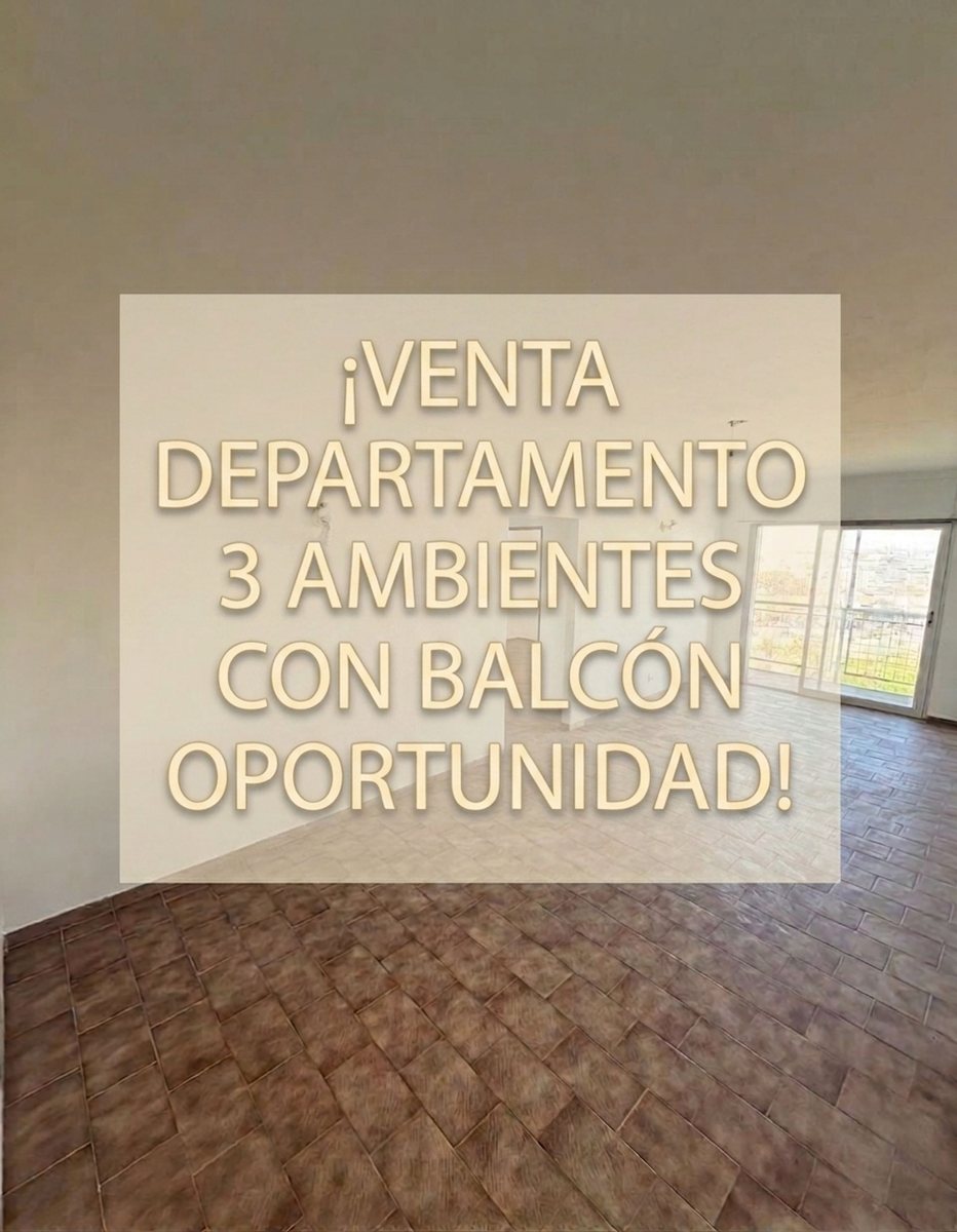 VENTA DEPARTAMENTO 3 AMBIENTES OPORTUNIDAD