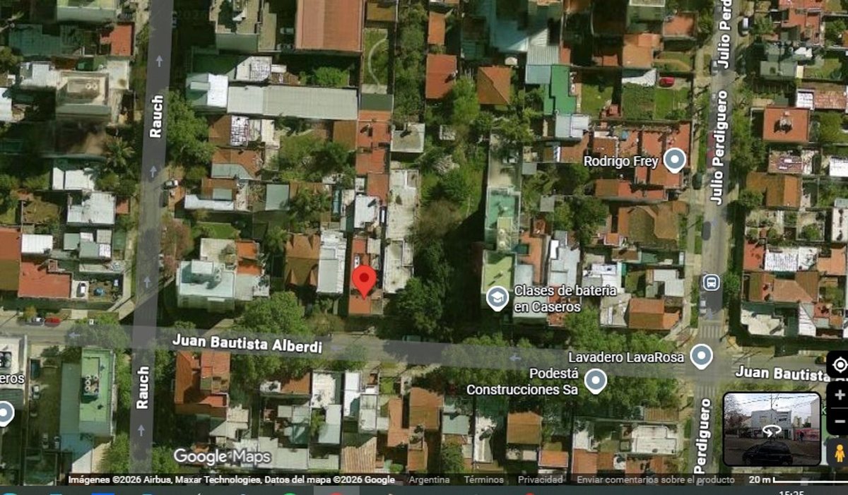 VENTA DE LOTE EN CASEROS. INMEJORABLE UBICACION
